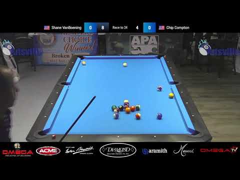 OmegaTV Shane Vanboening VS Chip Compton Day 2 FREE PREVIEW