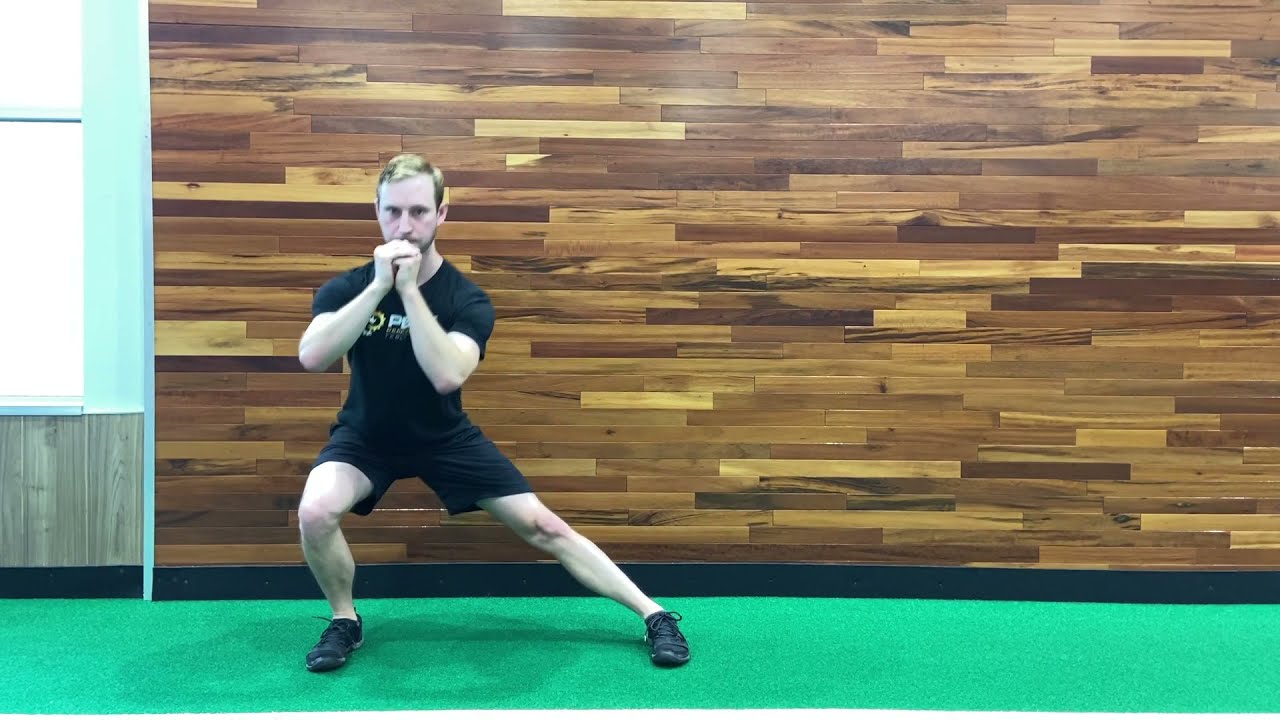 Lateral Lunge [Leg Exercises for Table Tennis]