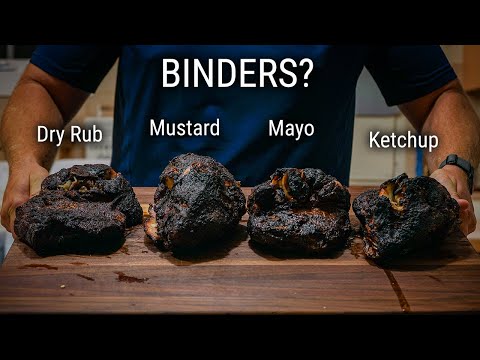 Do BBQ Binders Really Affect Flavor? Mustard vs Mayo vs Ketchup on Smoked Pork Butts