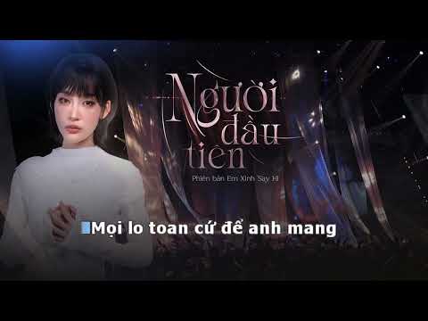 KARAOKE TONE NAM - NGƯỜI ĐẦU TIÊN