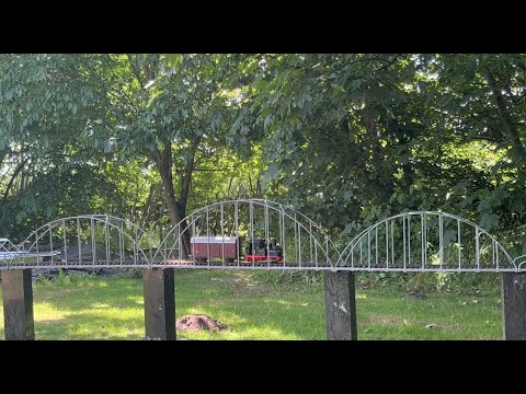 Harrild Railroads - Part 074 - Making a triple arch bridge "Storstrømsbroen"