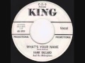 HANK BALLARD & HIS MIDNIGHTERS   What´s Your Name