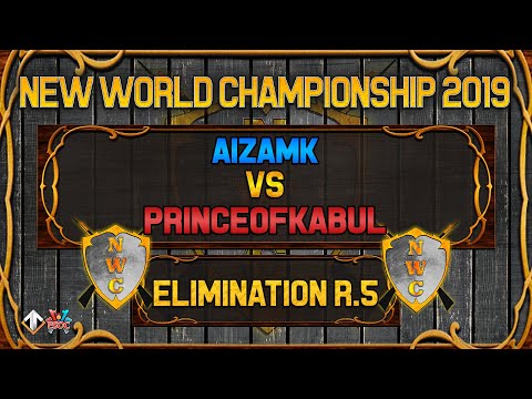 [AoE3] NWC! Aizamk vs PrinceofKabul [Elimination Round 5] - New World Championship Qualifiers