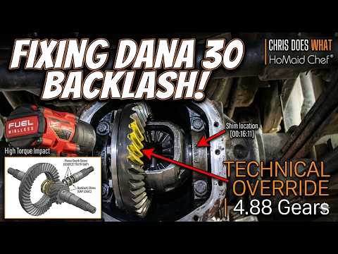 The Forensic Guide to Dana 30 Gear Swaps: Reclaiming Torque Without a Shop Press || Jeep Mods E19