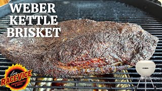 PERFECT Brisket on the Weber Kettle! This EASIEST method to smoke a brisket! #webergrills