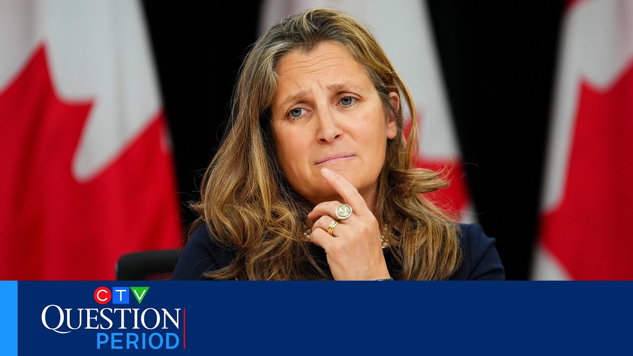 “A really good possibility” Freeland’s days are numbered as finance minster | CTV Question Period