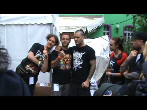 Backstage with Down - Attica Rage @ Metalcamp 2009, Slovenia