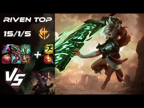 TOP Riven vs Kled - NA Challenger Patch 25.S2.3