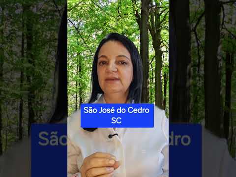 São José do Cedro SC #santacatarina #cidade #motivacional