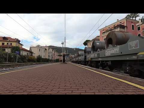 L'ultimo merci da Ventimiglia Parco Roya