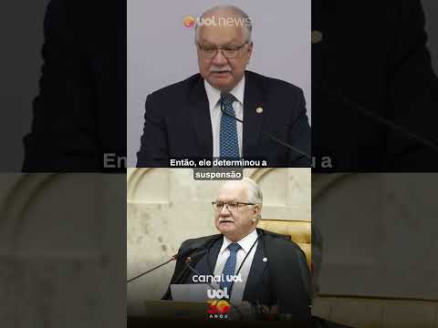 Fachin suspende decisão de Mendonça e Dino sobre PF e marca sessão plenária