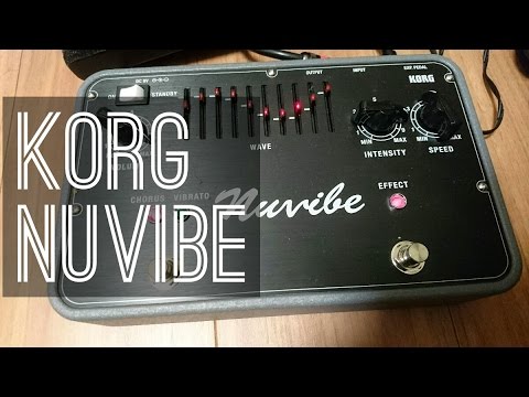 Korg Nuvibe & Analog.man King of tone test