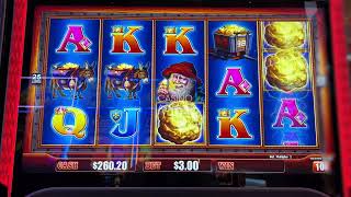 EUREKA TREASURE TRAIN SLOT MACHINE! ENDLESS BONUSES!!