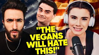 BEN SHAPIRO'S DAUGHTER TAKES A JAB AT VEGANS!