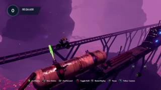 Trials Fusion The Vestibule #1 on Leaderboards Platinum Medal Fire in the Deep controller