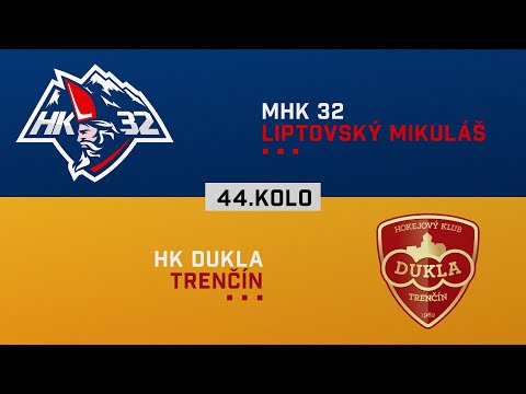 44.kolo MHK 32 Liptovský Mikuláš - Dukla Trenčín HIGHLIGHTS