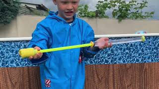 Chlapecká pláštěnka Wolf Y2511 středně modrá astronaut