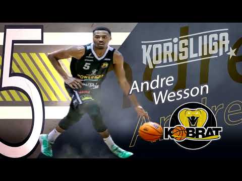 Andre Wesson  Mid Season Highlights 2021/22|| Finland Korisliiga || BC Kobrat