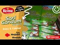 Roma Sari Gandum Sandwich Milk Chocolate Flavor Review