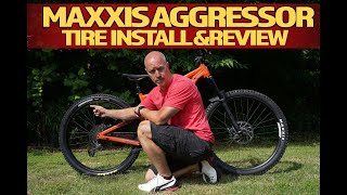 Installing and Reviewing the Maxxis Aggressor MTB Tire