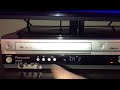Demonstration On My Panasonic VCR DVD Combo On My Robin Hood 1994 VHS Version 1