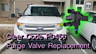 How to check and replace Purge Valve for OBDII code PO456 - Quick and Easy Instructions to DIY