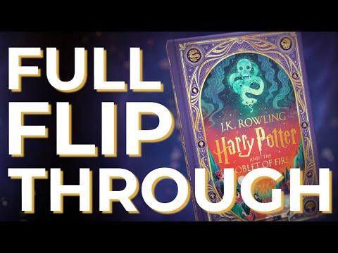 Flip Through | Harry Potter and the Goblet of Fire: Illustrated Interactive Edition