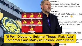 Download lagu '6 Points Deducted, Goodbye Asian Cup' Comments Malaysian Fans Resigned to Nepal Match mp3 Download lagu '6 Points Deducted, Goodbye Asian Cup' Comments Malaysian Fans Resigned to Nepal Match mp3