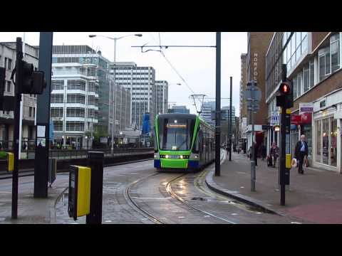 Video 1283 London Trams, Tram Link, 7 Apr 2014