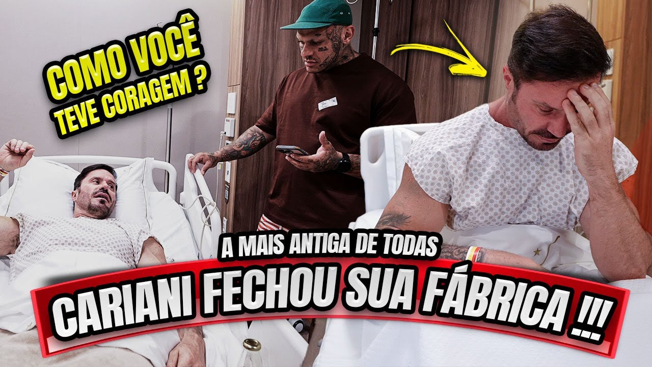CARIANI FECHOU SUA PRINCIPAL FÁBRICA - E AGORA ???