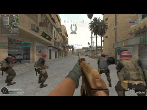 CoD4 Promod - Gameplay AK - Crossfire - Aslan vs pmp (CGI)