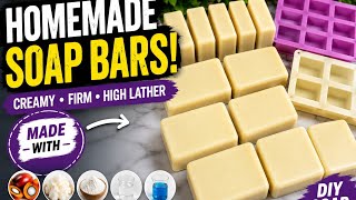 DIY Soap Making for Beginners | From Oils to Finished Bars