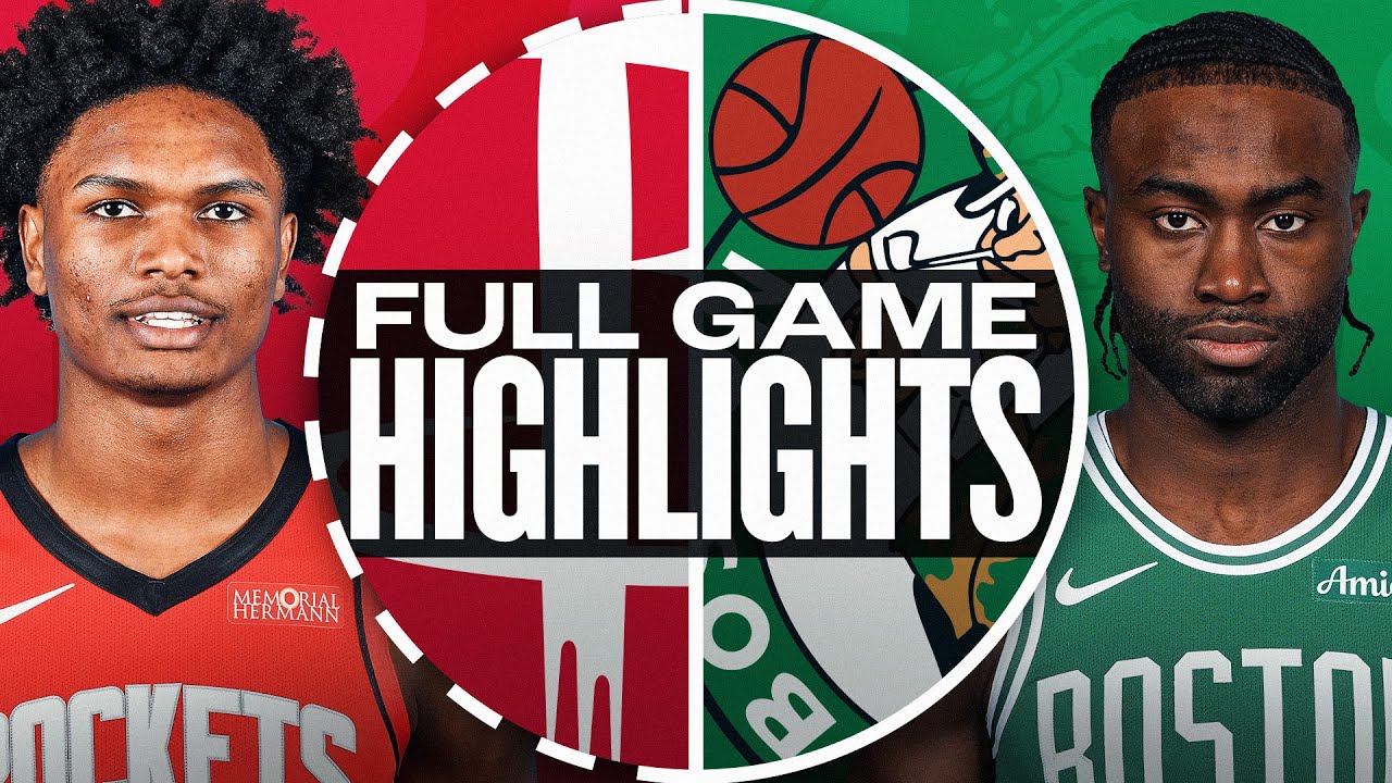 ROCKETS at CELTICS | FULL GAME HIGHLIGHTS | January 27, 2025