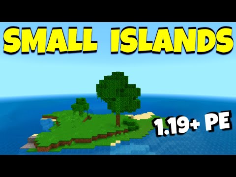 TOP 3 NEW Minecraft SMALL SURVIVAL ISLAND SEEDS FOR BEDROCK 1.19! | Seed Minecraft 1.19 Bedrock