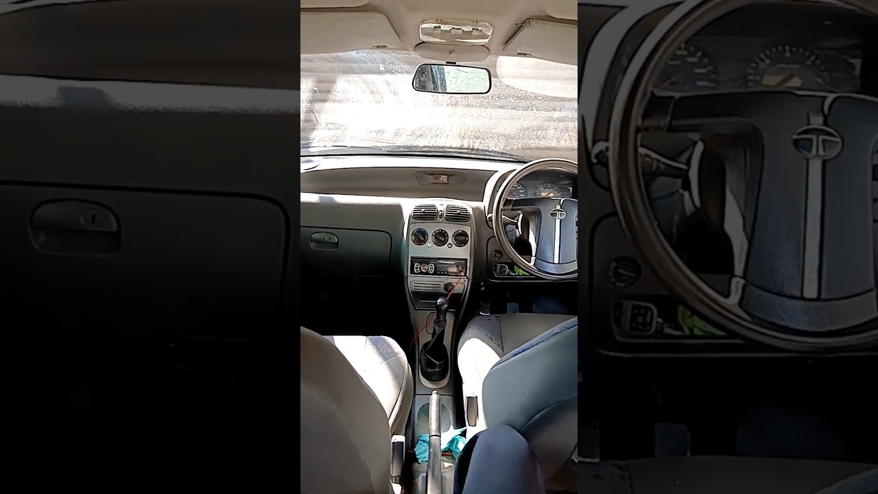 Tata Indigo CS Interior 🚗✨ | Classic Tata Sedan Cabin Review #tatamotors