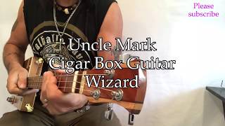 Rusty old American dream David Wilcox lesson for 3 string Cigar Box Guitars