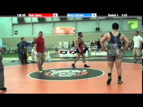 Greco 130 KG Cody Davis vs. Henry Chirino