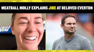 Molly McCann reveals Lampard wants her to speak to Everton players and explains jibe at beloved club