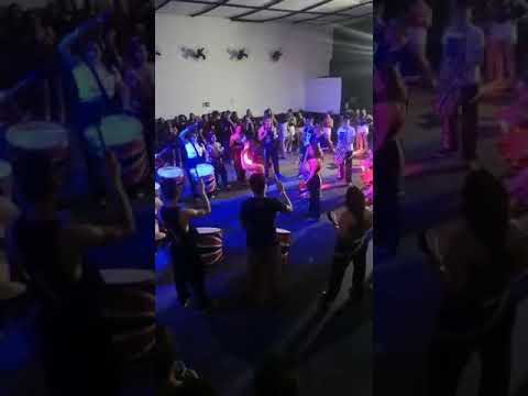 Apresentação Bateria Arrancabaço no Último pós anato de 2019