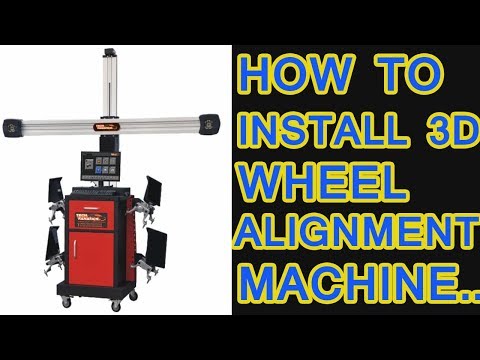 3D Wheel Alignment Machine