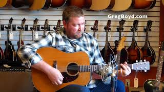 Video thumbnail for 1966 Martin D-18 Guitar #211802 by Greg Boyd's House of Fine Instruments
