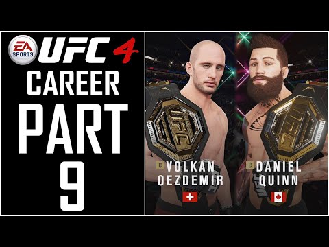 EA Sports UFC 4 - Career - Gameplay Walkthrough - Part 9 - "Champion Contract (SuperFight)"