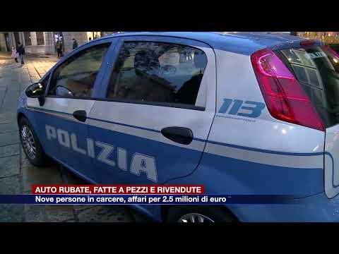 Etg - Auto rubate, smontate e rivendute a pezzi: nove persone in carcere