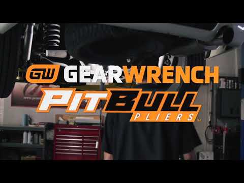 Gearwrench 4 Pce PITBULL Auto-Bite Tongue & Groove Dual Material Pliers | 82594C