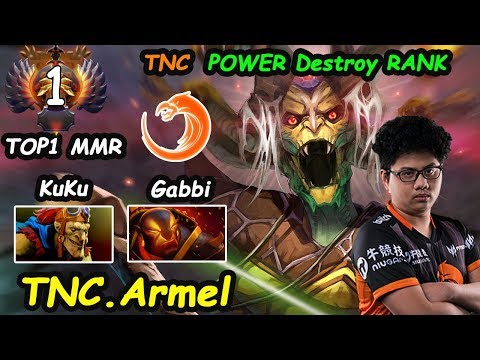 TNC Armel - [Medusa] TOP1 MMR Feat KuKu Gabbi TNC Core Power In rank Dota2 7.21d Gameplay