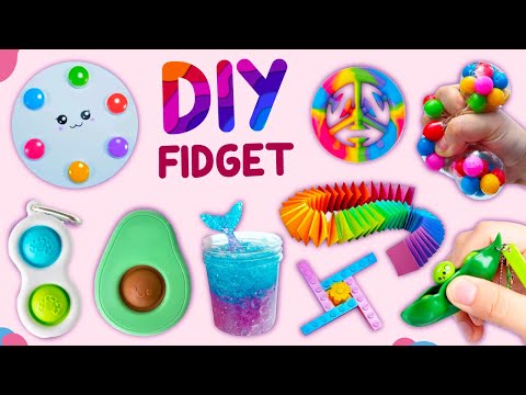 16 DIY FUNNY FIDGET IDEAS - Let the Fun Begin #fidget