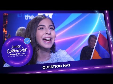 Question Hat 🎩 at the Opening Ceremony - Junior Eurovision 2019