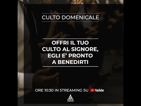 CULTO DOMENICALE FRAT. OSPITE COSMIN 03/09/2023