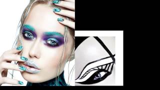 Создание постера для нейл-конкурса преподавателем Компании Виктори Аллой Кравченко