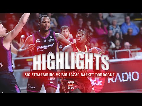 [Highlights Matchday 8] SIG Strasbourg vs Boulazac Basket Dordogne